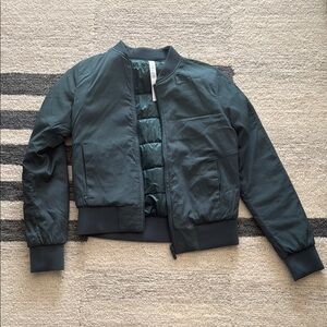 Lululemon Quilted Bomber Jacket